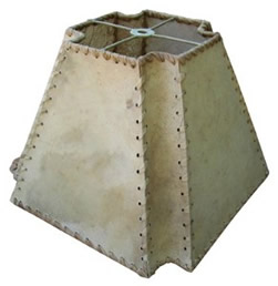 Goatskin Lamp shades image